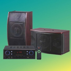6.5 Karaoke Speaker System with Amplifier