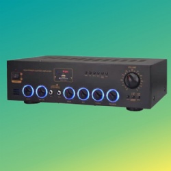 Amplifier with Bluetooth USB SD and FM